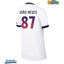 Paris Saint-Germain Joao Neves #87 Bortedrakt Dame 2026-27 Kortermet